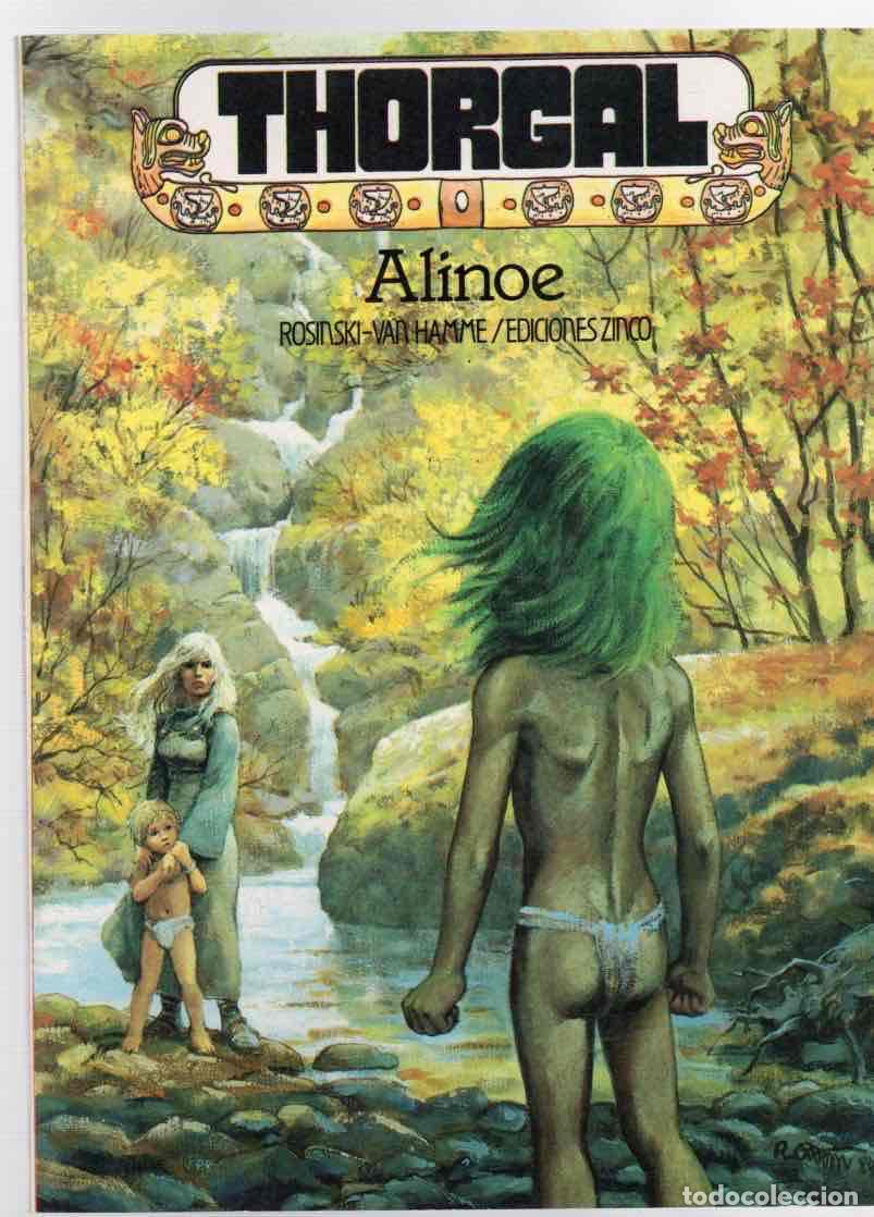 C&oacute;mics: THORGAL ALINOE. ROSINSKI - VAN HAMME. ZINCO 1986