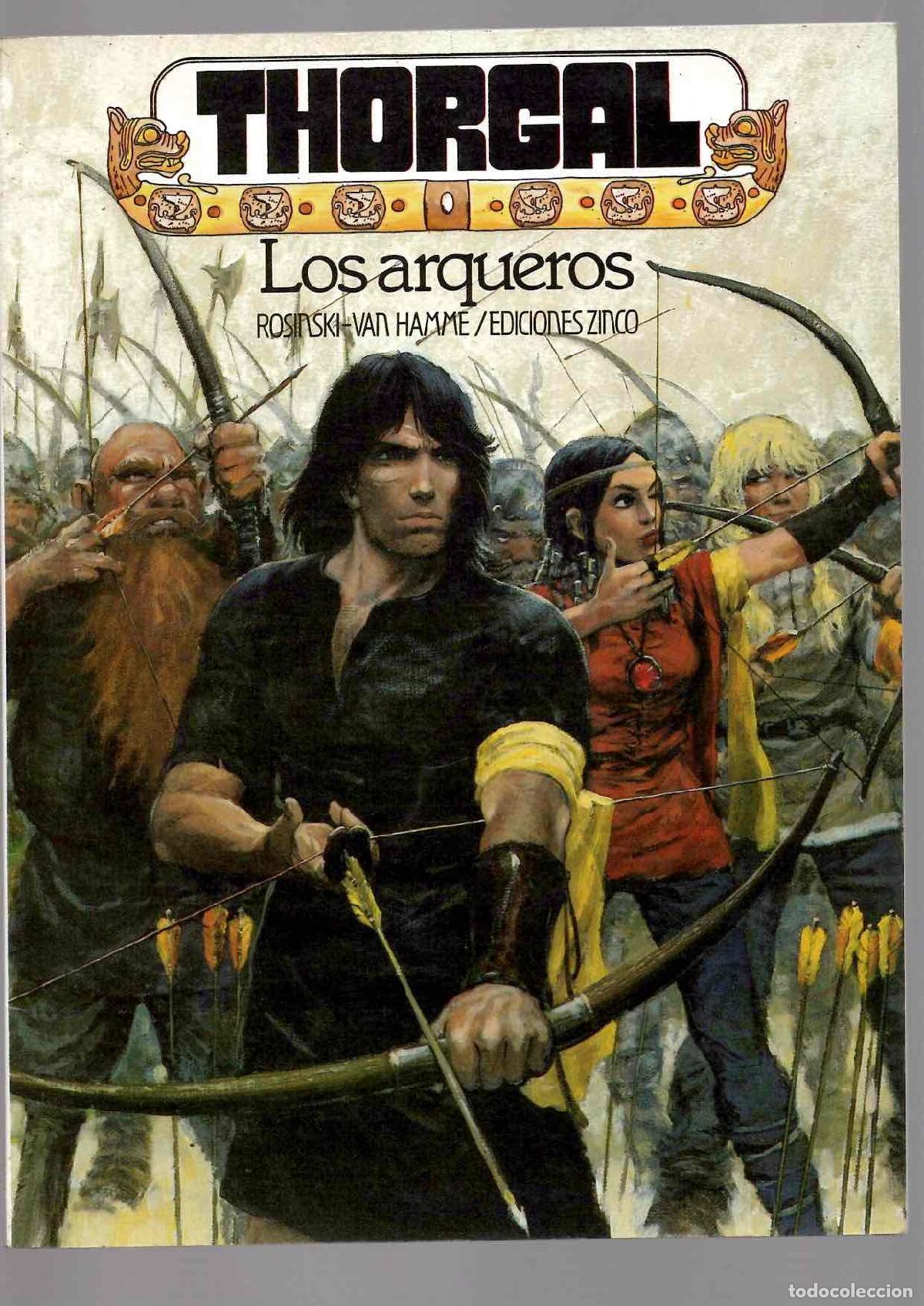 C&oacute;mics: THORGAL. LOS ARQUEROS. ROSINSKI-VAN HAMME, ZINCO. A&Ntilde;O 1986 - Foto 1