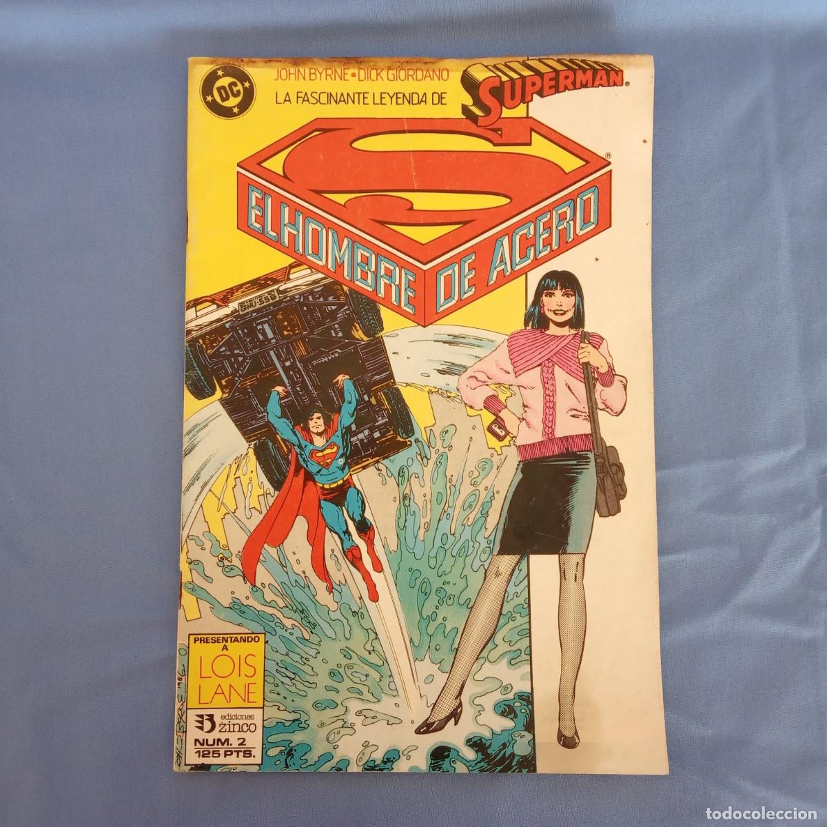 Comics: Comic de Superman - El Hombre de Acero - N&uacute;mero 2 De la Edici&oacute;n USA &ndash; 1987
