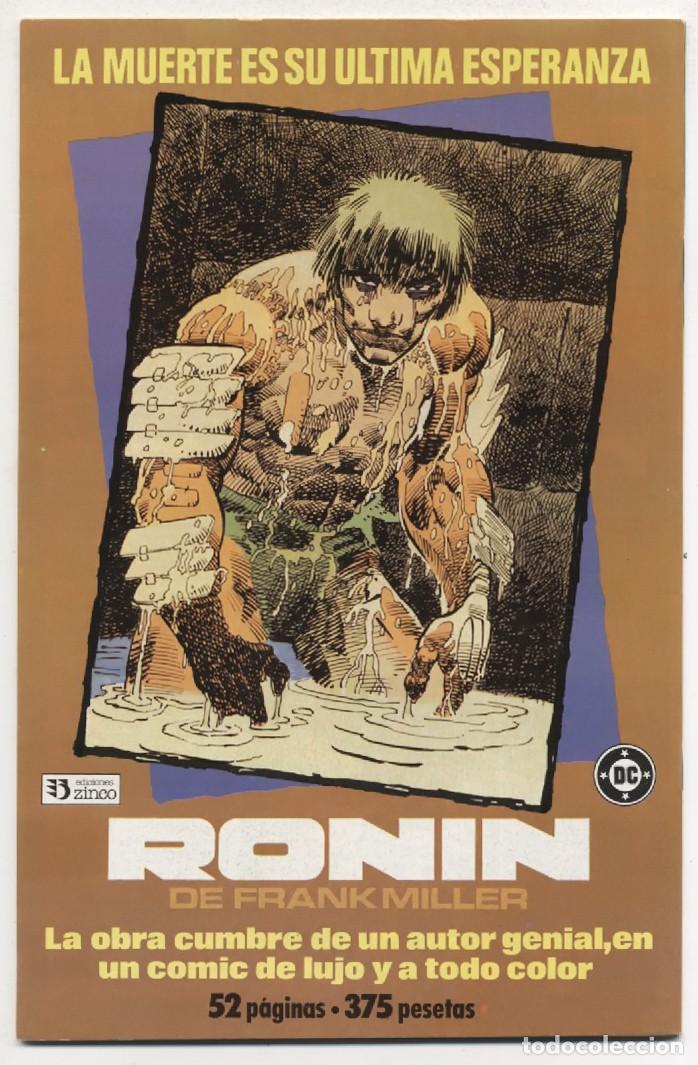 C&oacute;mics: COMIC GRAPA BATMAN A&Ntilde;O 2 N&ordm; 4 EDICIONES ZINCO DC 1987 - Foto 2