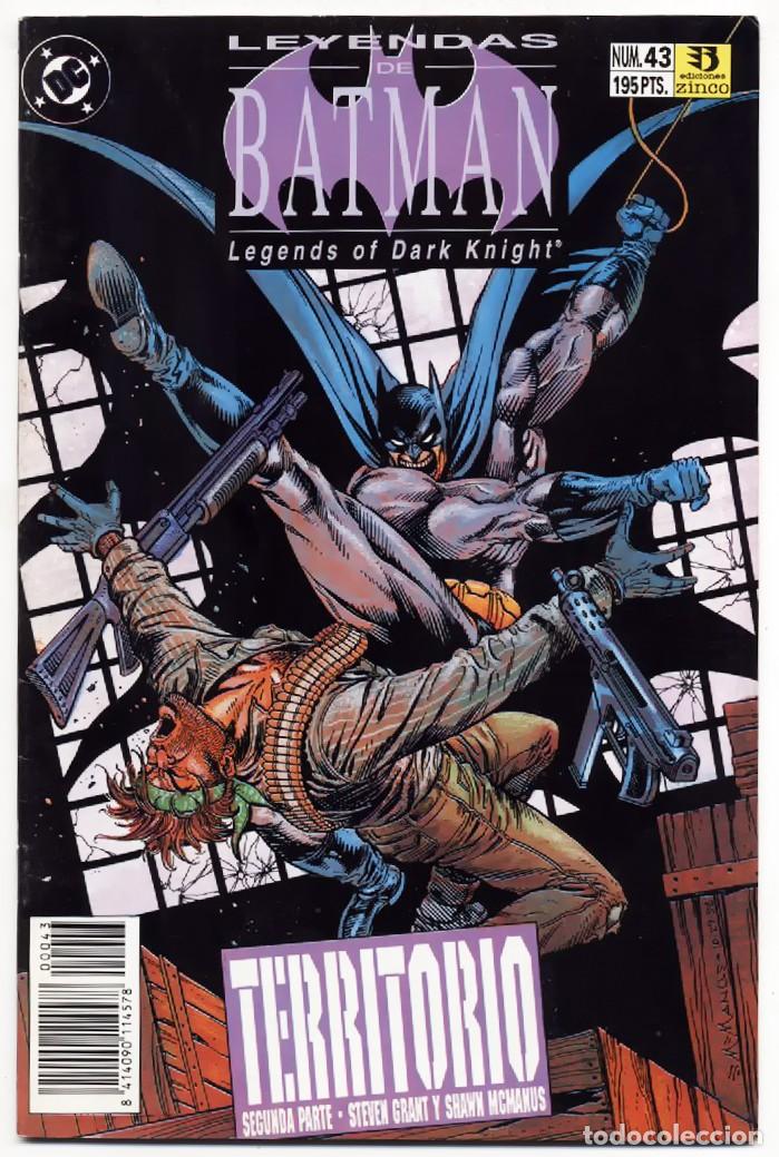 Comics: LEYENDAS DE BATMAN LEGENDS OF THE DARK KNIGHT N&ordm; 43 EDICIONES ZINCO DC 1994
