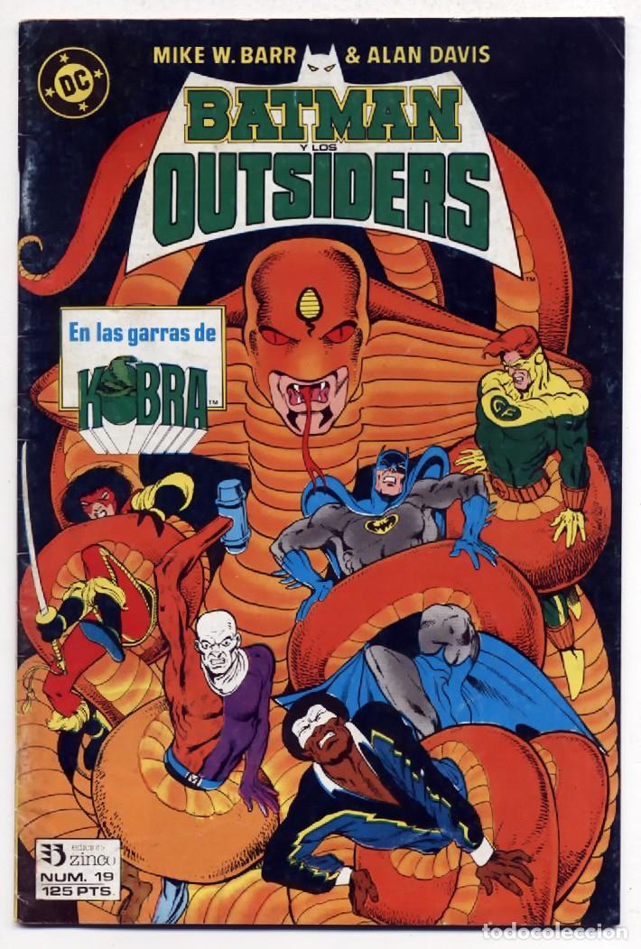 Fumetti: COMIC GRAPA BATMAN Y LOS OUTSIDERS N&ordm; 19 EDICIONES ZINCO DC 1987