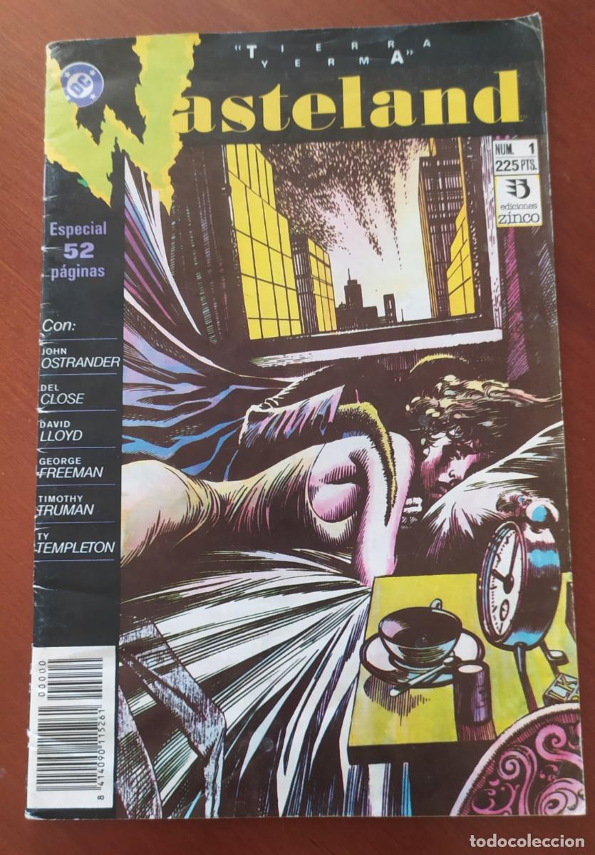 C&oacute;mics: wasteland. &rdquo;Tierra yerma&rdquo;. Ediciones Zinco. Especial 52 p&aacute;ginas
