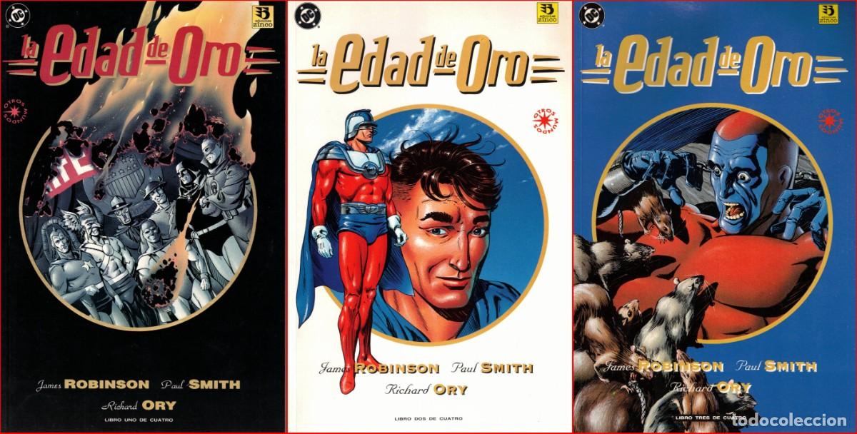 Comics: Lote La edad de oro - James Robinson - Richard Ory - Paul Smith - DC - Ediciones Zinco
