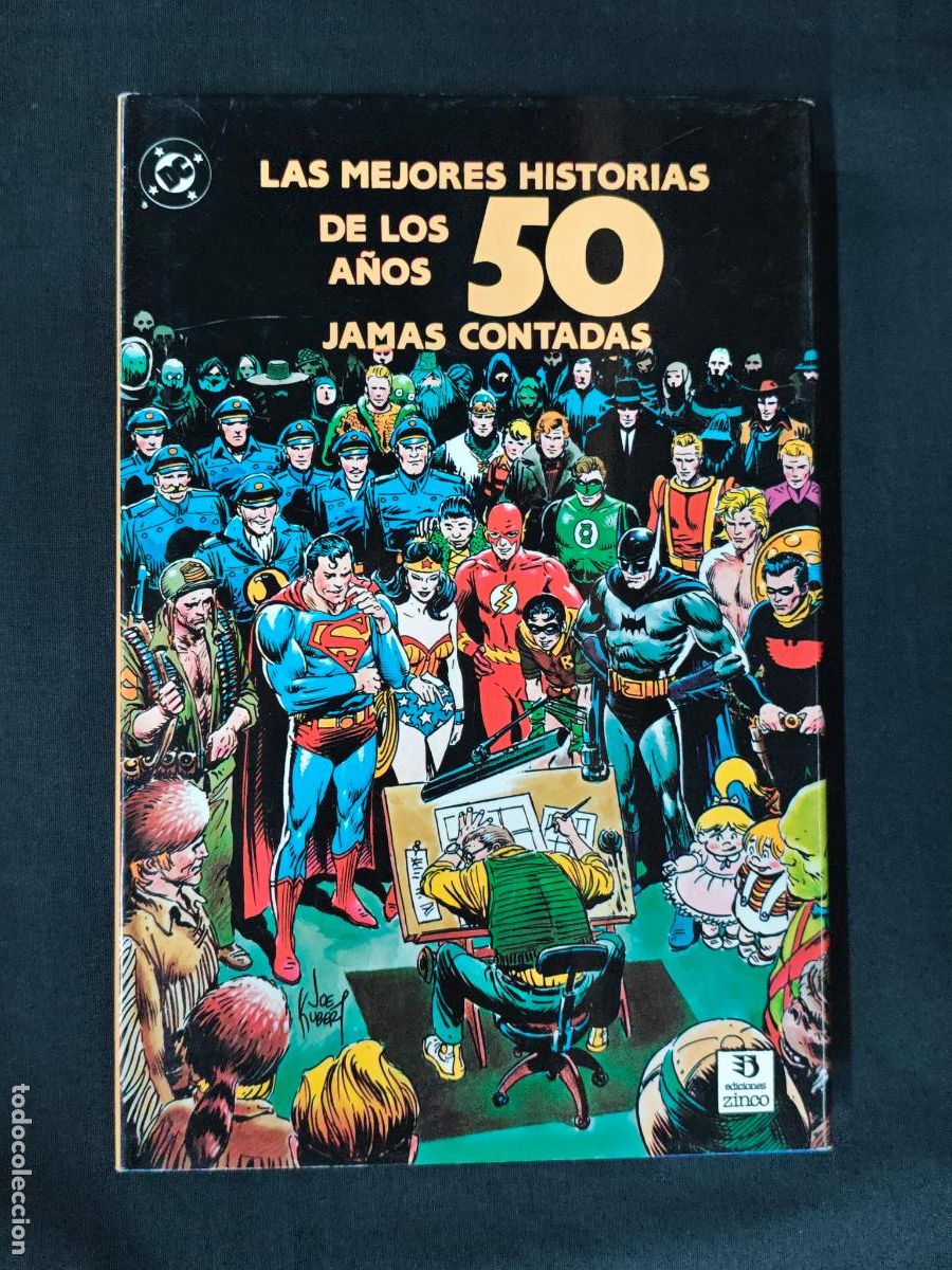 Comics : LAS MEJORES HISTORIAS DE LOS A&Ntilde;OS 50 JAMAS CONTADAS - ZINCO -