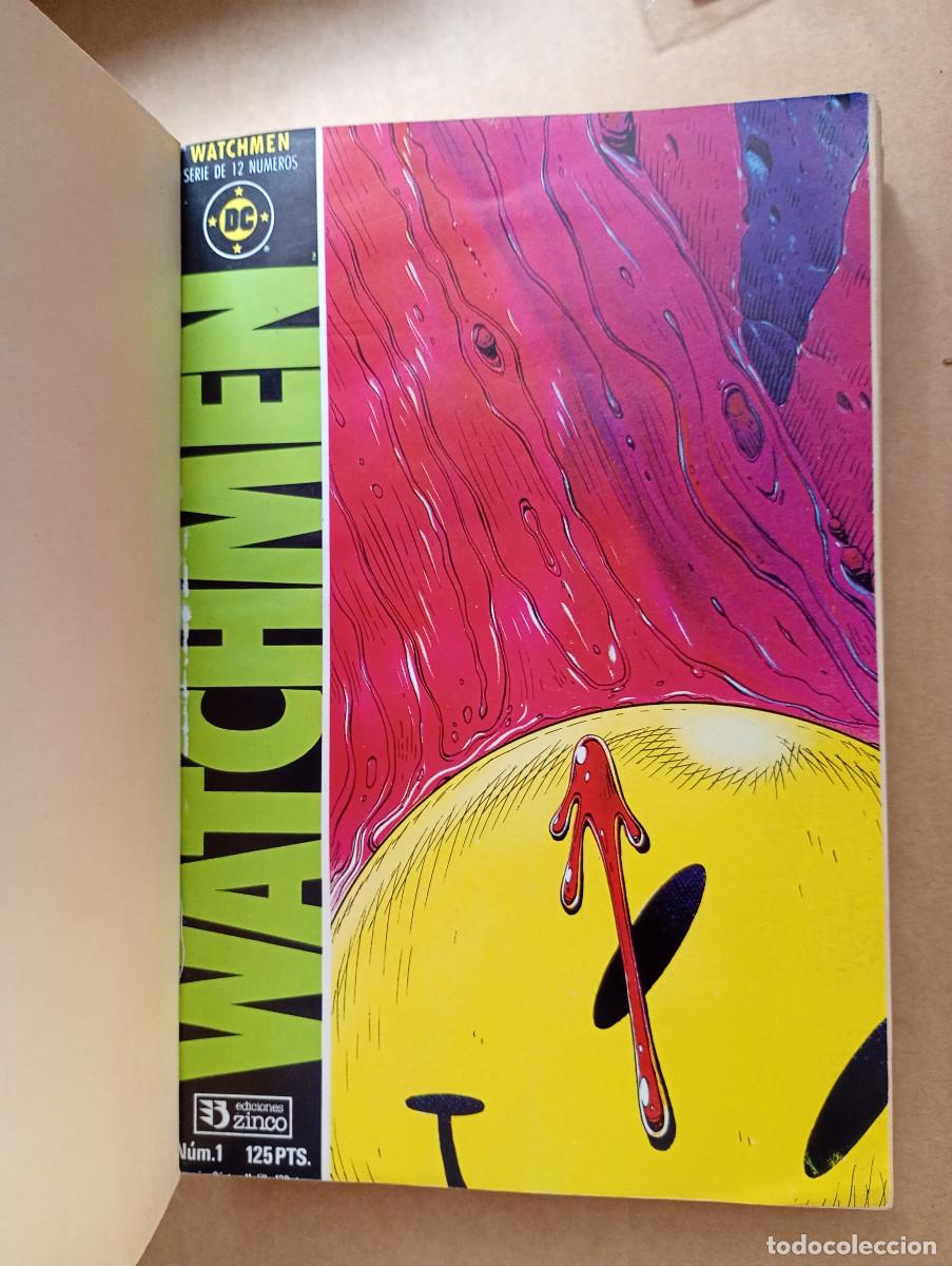 Comics: Watchmen 1 al 12 - completa - Encuadernado en tapa Blanda Zinco