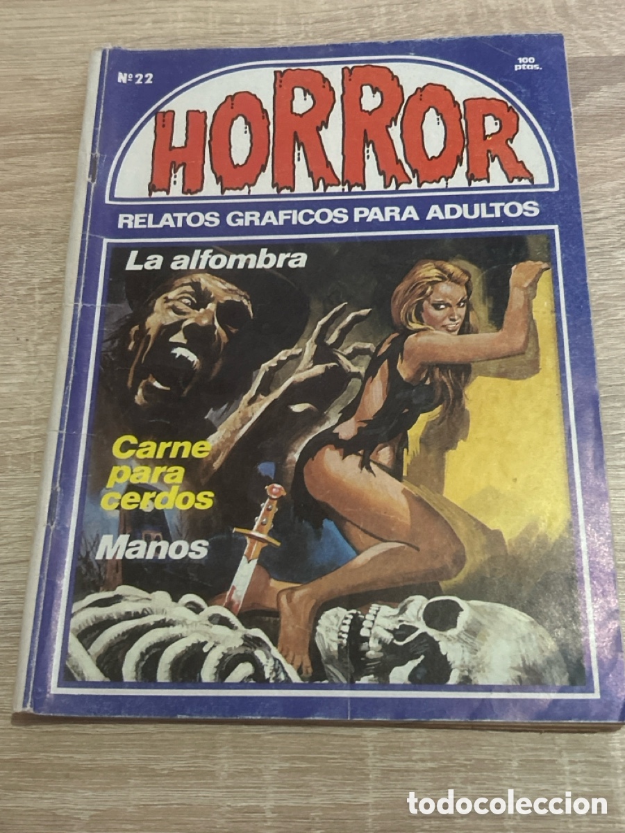 C&oacute;mics: Horror n&uacute;m 22 relatos gr&aacute;ficos para adultos