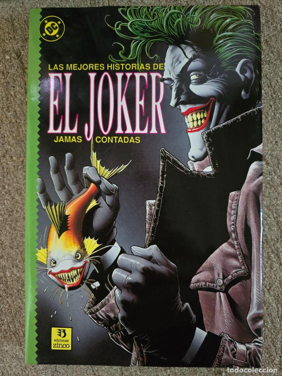C&oacute;mics: Las Mejores Historias de el Joker Jamas Contadas.DC.Ediciones Zinco