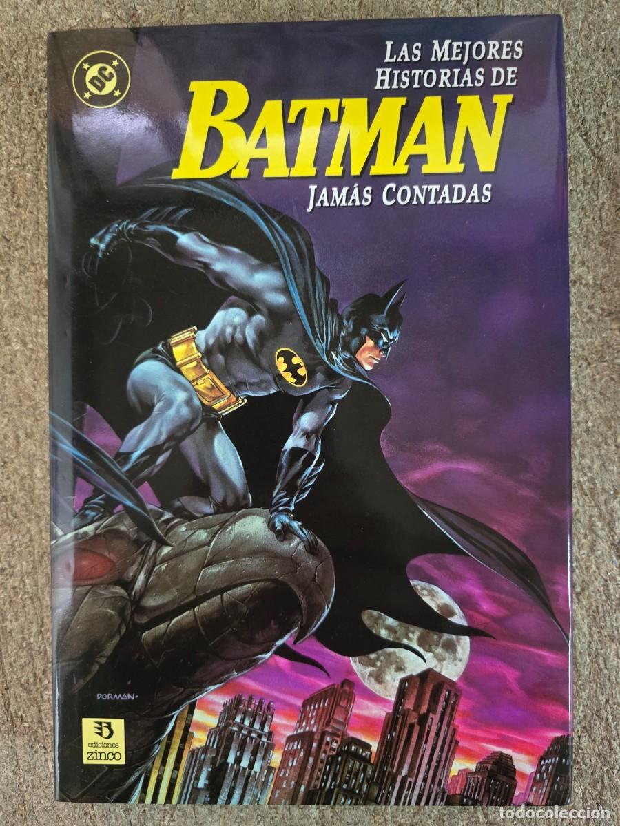 C&oacute;mics: Las Mejores Historias de Batman Jamas Contadas.DC.Ediciones Zinco