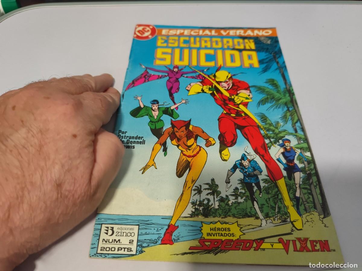 C&oacute;mics: ESCUADRON SUICIDA / 2 / ZINCO -DC / ESPECIAL VERANO - Foto 2