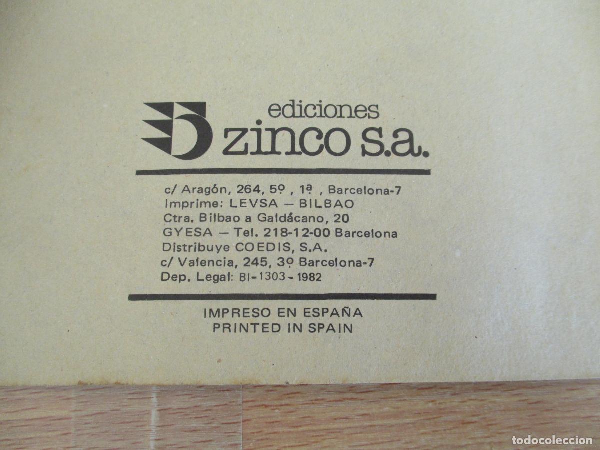 C&oacute;mics: MISTER NO. N&ordm;. 2 AMAZON&Iacute;A- EDICIONES ZINCO- 1982 - Foto 2