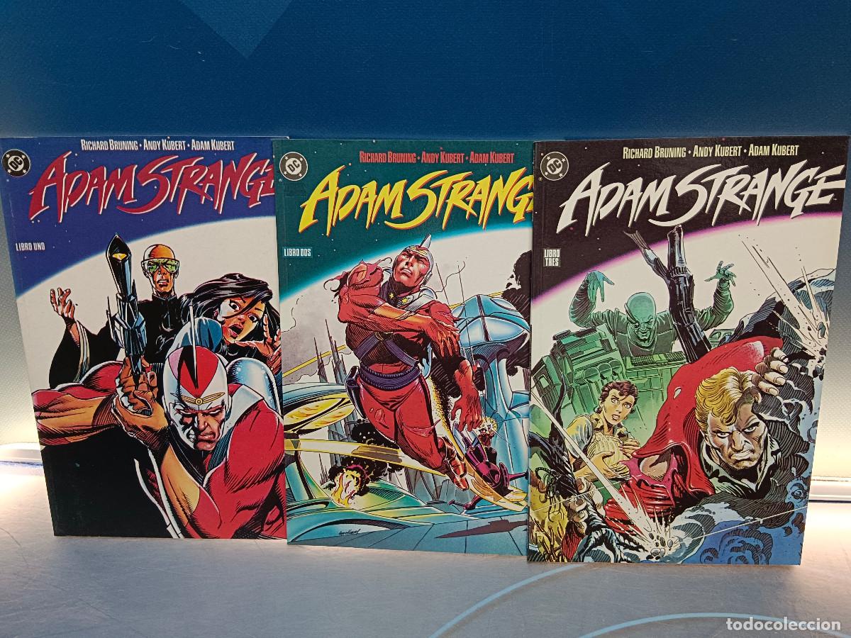 C&oacute;mics: comics Adam Strange - Serie de 3 tomos - Completa - Foto 1