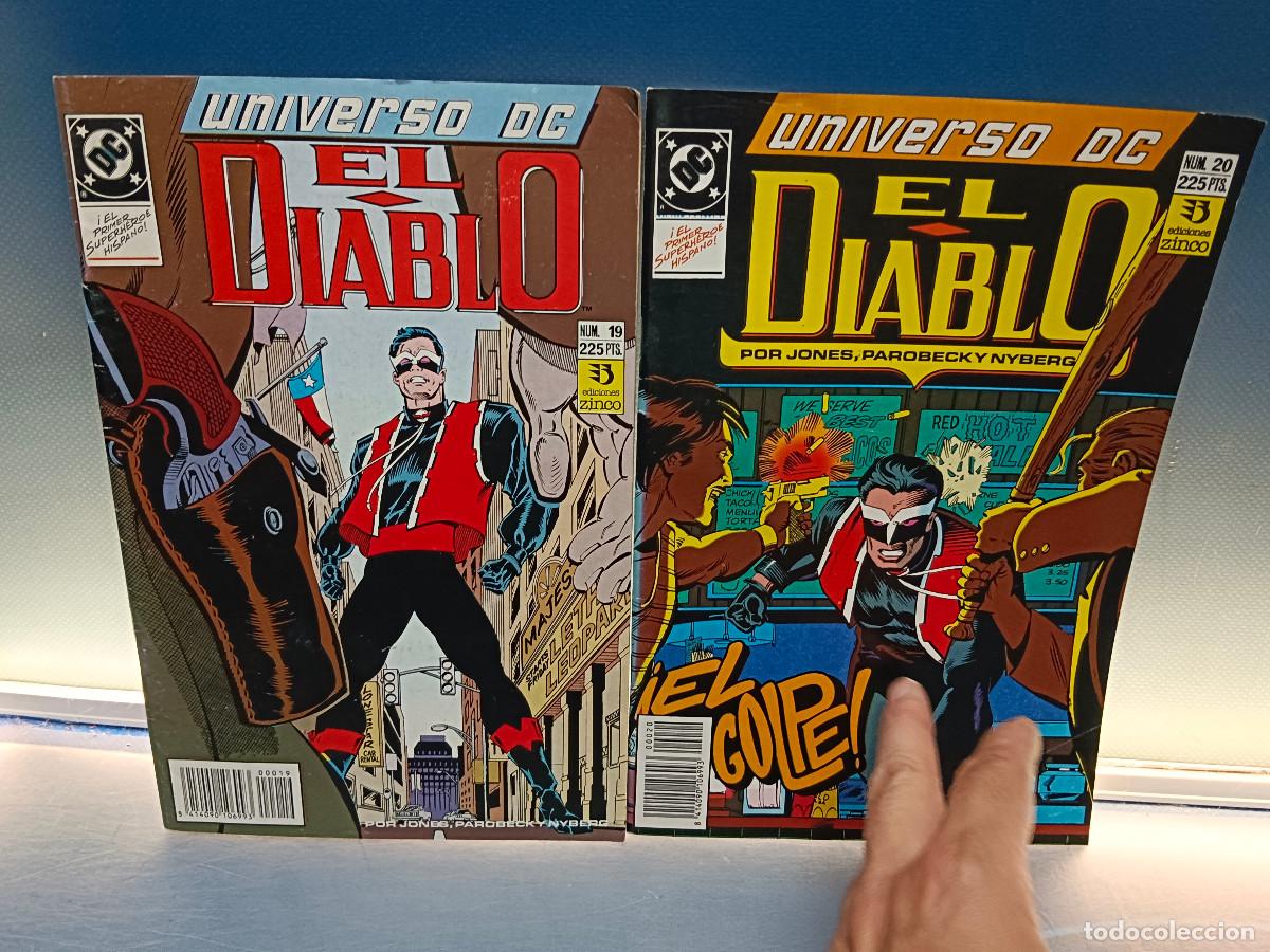C&oacute;mics: c&oacute;mics, UNIVERSO DC EL DIABLO N&ordm; 19 Y 20 , ediciones zinco