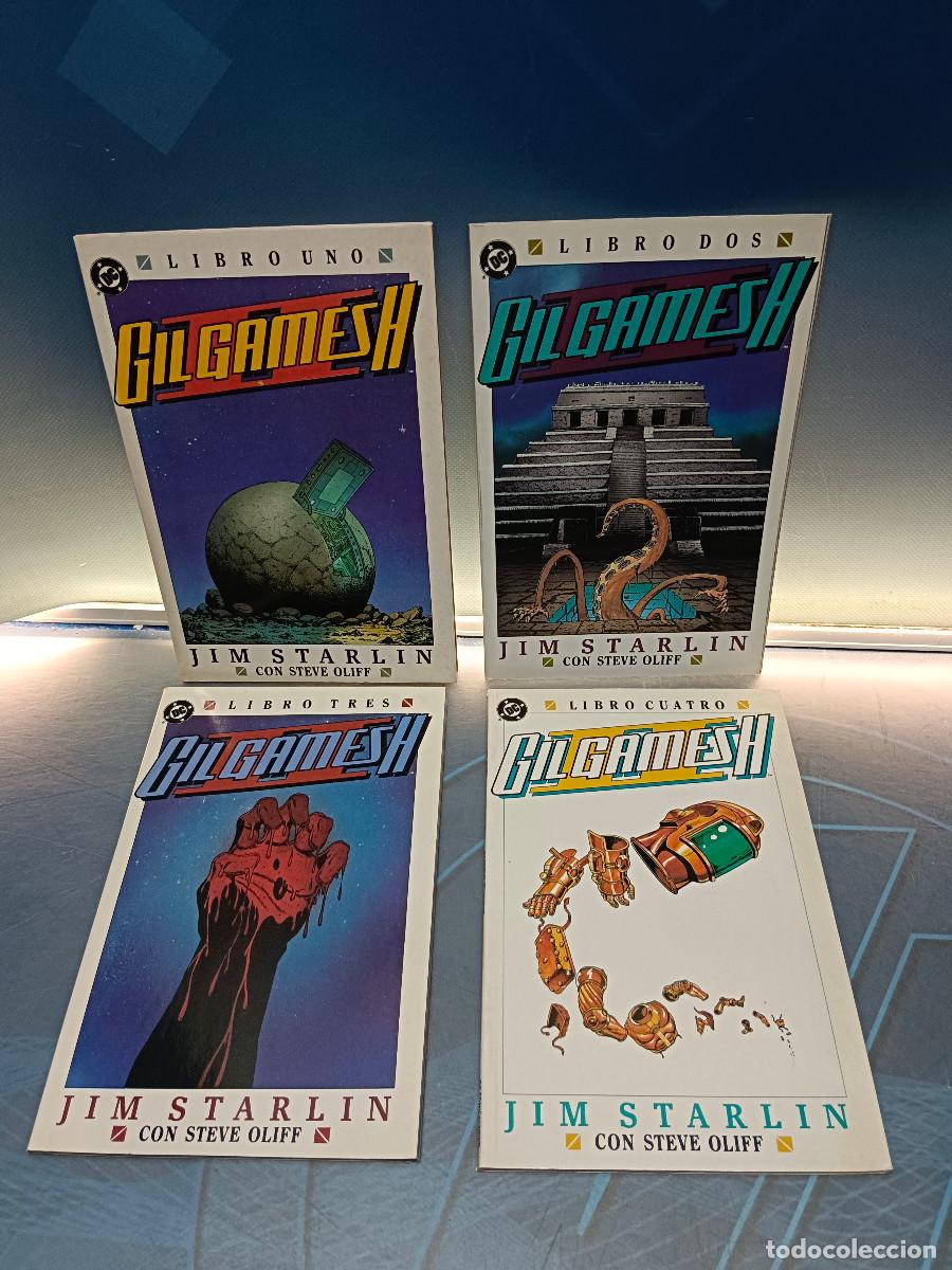 C&oacute;mics: c&oacute;mics, 4 tomos, GILGAMESH, JIM STARLIN, SERIE COMPLETA, zinco, 1990