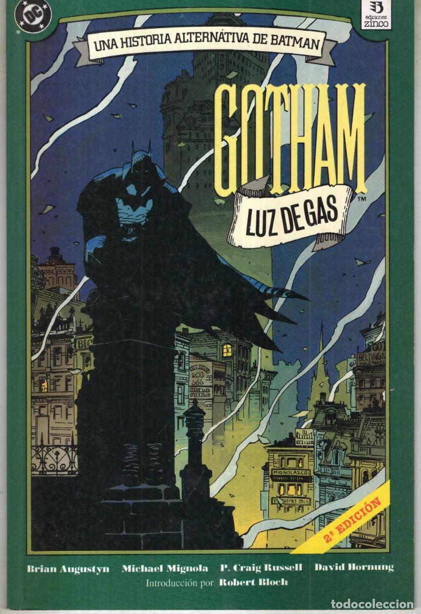 C&oacute;mics: BATMAN. GOTHAM LUZ DE GAS - ZINCO - ESTADO EXCELENTE