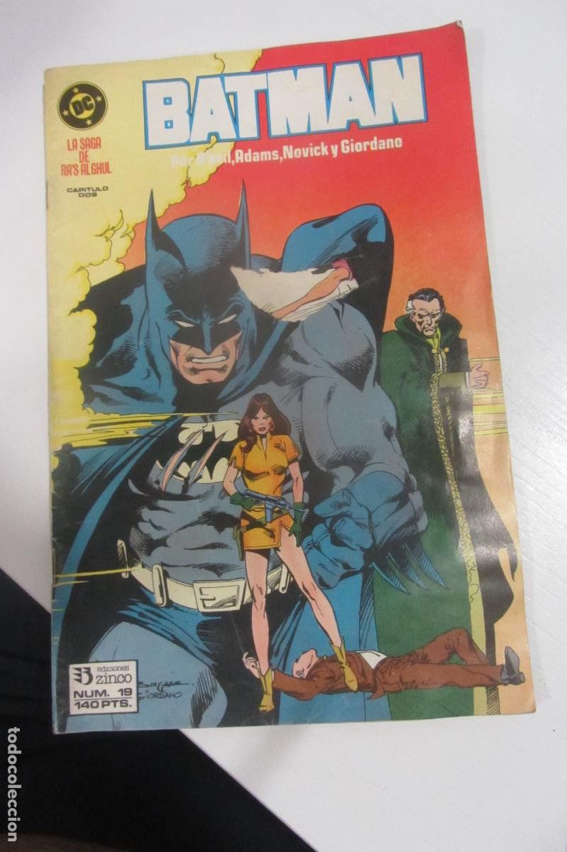 C&oacute;mics: BATMAN Vol.2 N&ordm; 19 DC/ZINCO ARX31