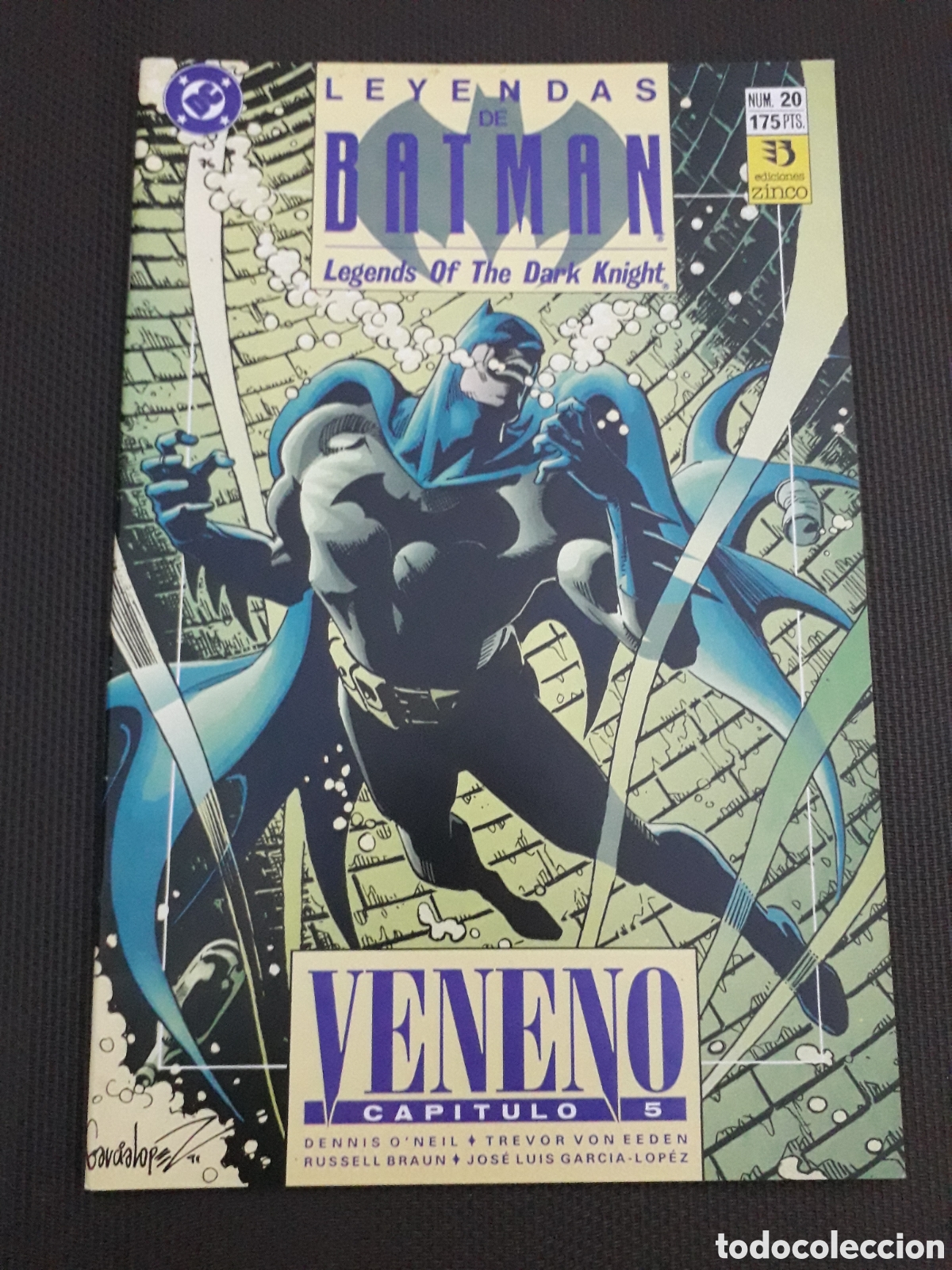 C&oacute;mics: LEYENDAS DE BATMAN N&Uacute;MERO 20. VENENO. CAP&Iacute;TULO 5 - Foto 1