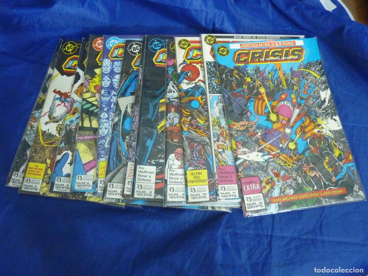C&oacute;mics: Crisis en tierras infinitas Completa 12 n&uacute;meros Zinco OREFSLL