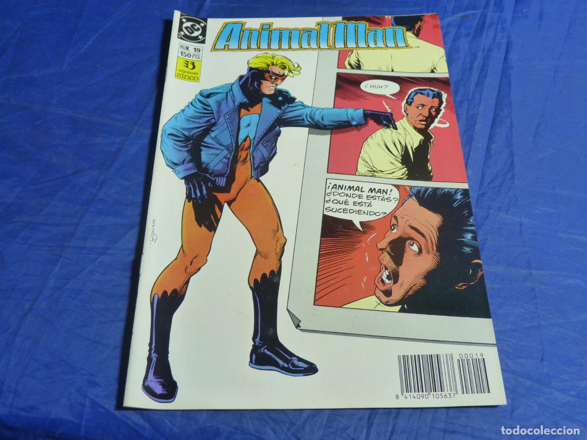 C&oacute;mics: ANIMAL MAN #19 MUY BUEN ESTADO ZINCO CPB