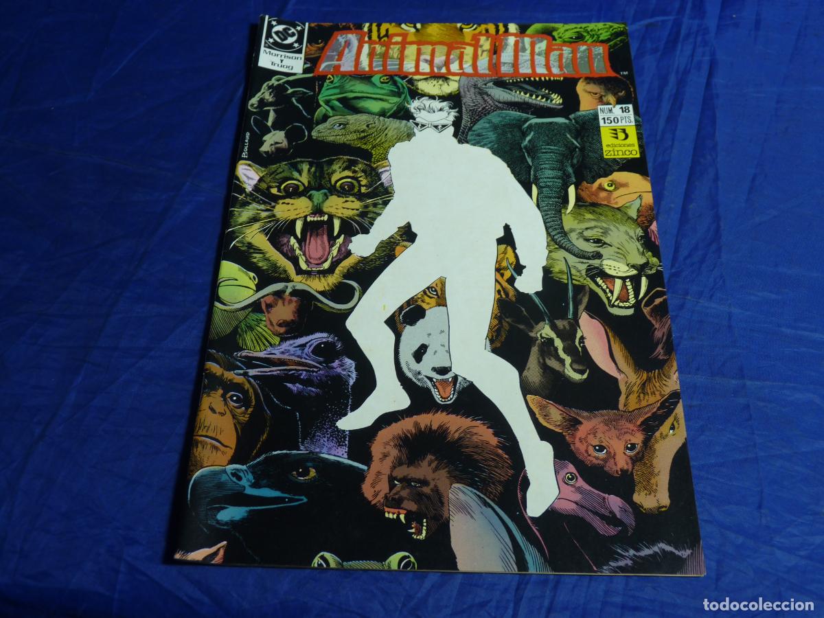 C&oacute;mics: ANIMAL MAN #18 MUY BUEN ESTADO ZINCO CPB