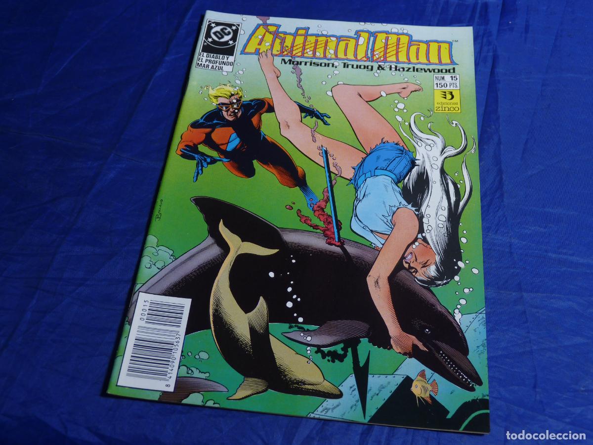 C&oacute;mics: ANIMAL MAN #15 MUY BUEN ESTADO ZINCO CPB