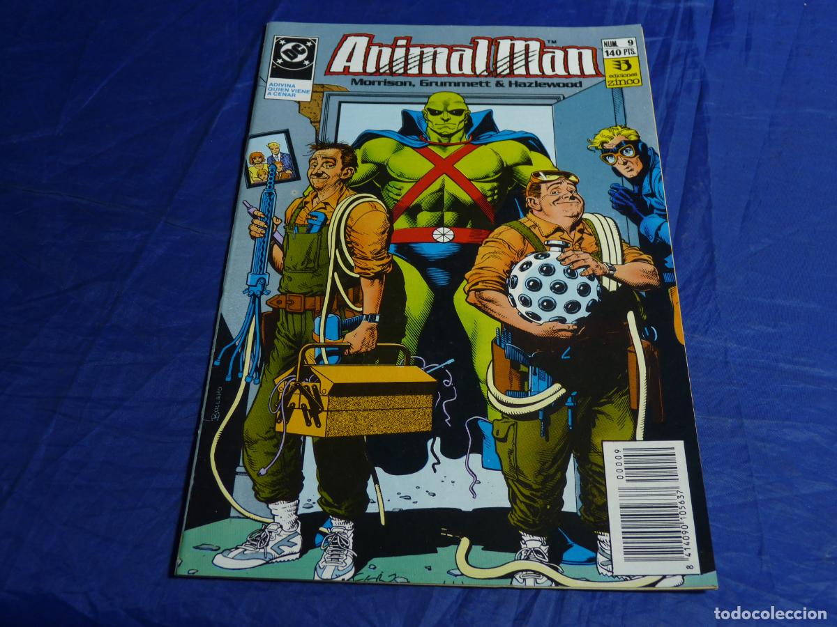 C&oacute;mics: ANIMAL MAN #9 MUY BUEN ESTADO ZINCO CPB