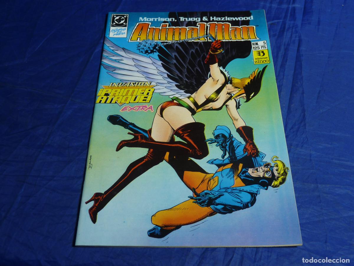 C&oacute;mics: ANIMAL MAN #5 MUY BUEN ESTADO ZINCO CPB
