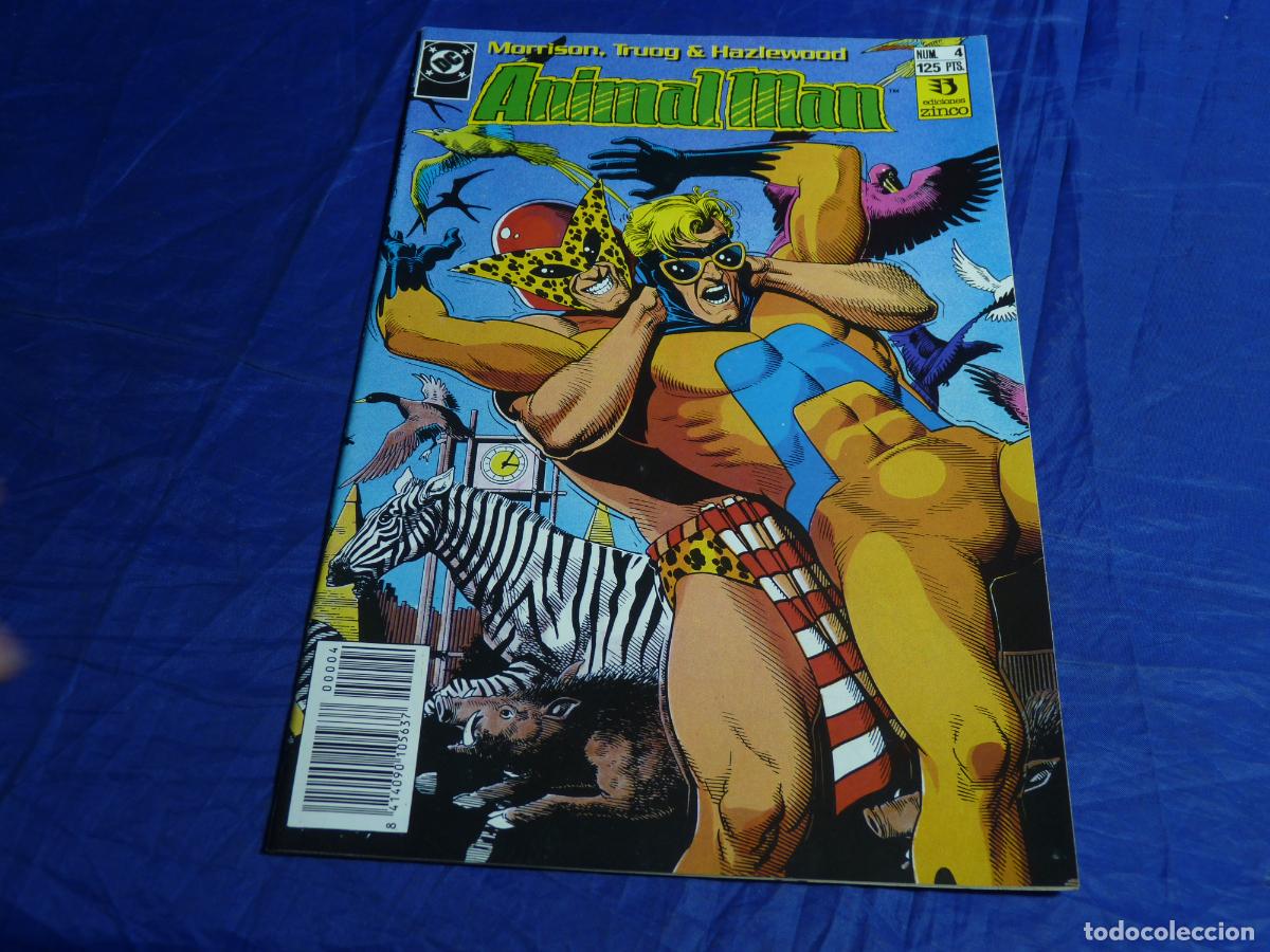 C&oacute;mics: ANIMAL MAN #4 MUY BUEN ESTADO ZINCO CPB