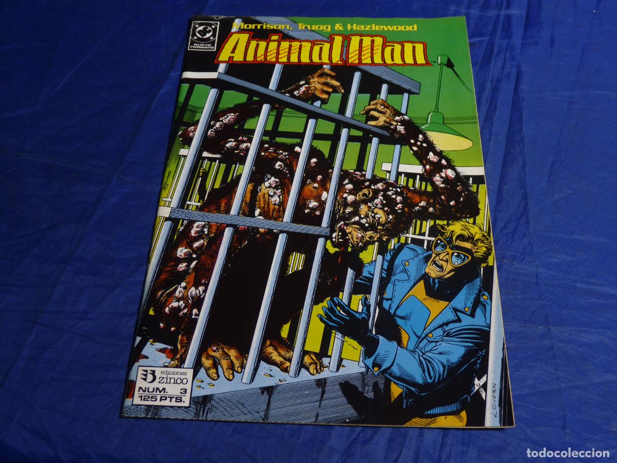 C&oacute;mics: ANIMAL MAN #3 MUY BUEN ESTADO ZINCO CPB