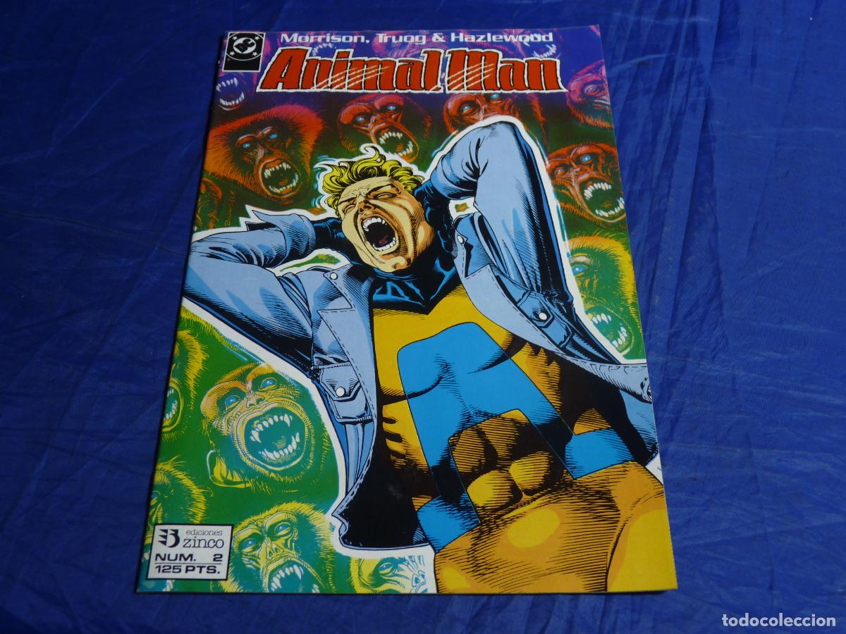 C&oacute;mics: ANIMAL MAN #2 MUY BUEN ESTADO ZINCO CPB
