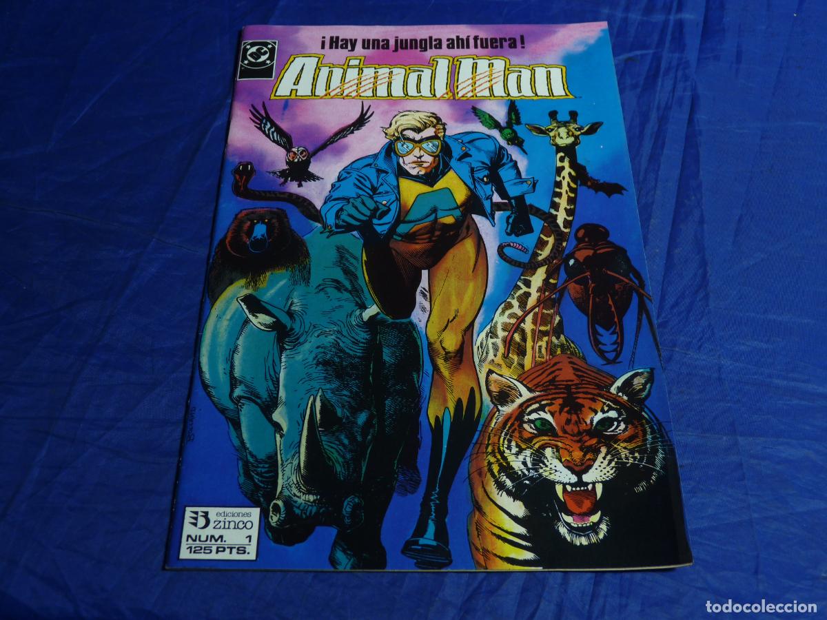 C&oacute;mics: ANIMAL MAN #1 MUY BUEN ESTADO ZINCO CPB