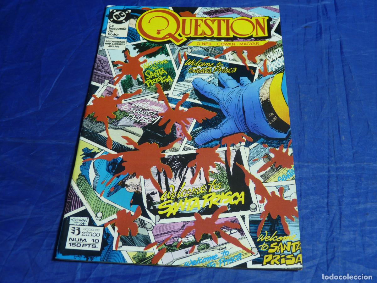 C&oacute;mics: THE QUESTION #10 MUY BUEN ESTADO ZINCO CPB