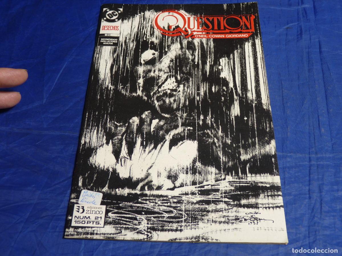 C&oacute;mics: THE QUESTION #21 MUY BUEN ESTADO ZINCO CPB