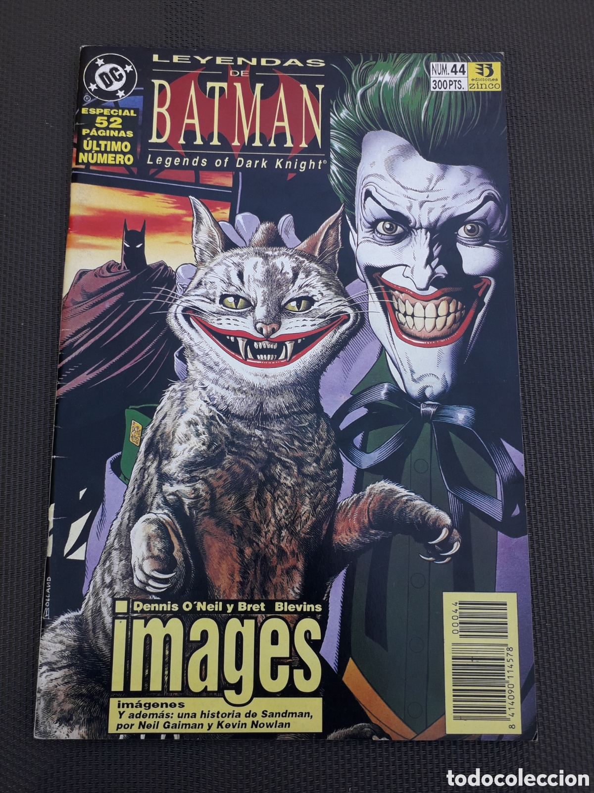 C&oacute;mics: LEYENDAS DE BATMAN N&Uacute;MERO 44. IMAGES. &Uacute;LTIMO N&Uacute;MERO
