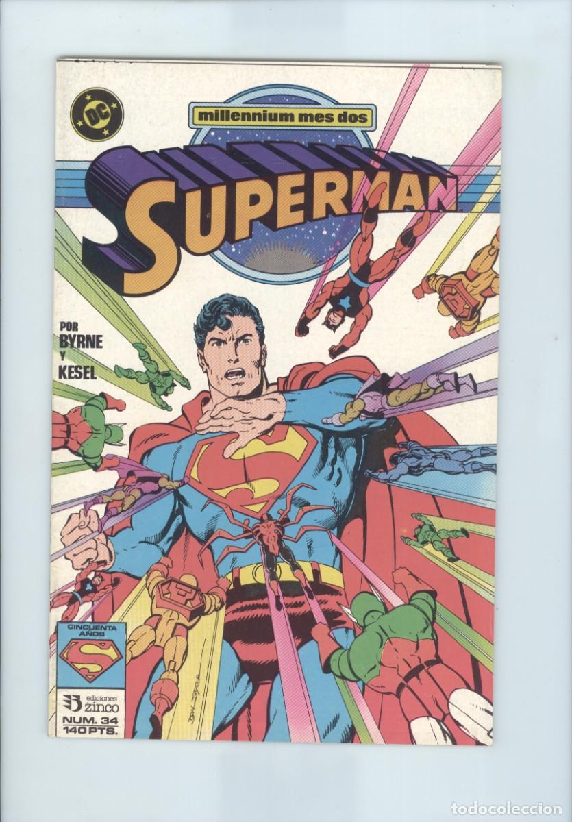 C&oacute;mics: Zinco. Superman 1987-1996. 34