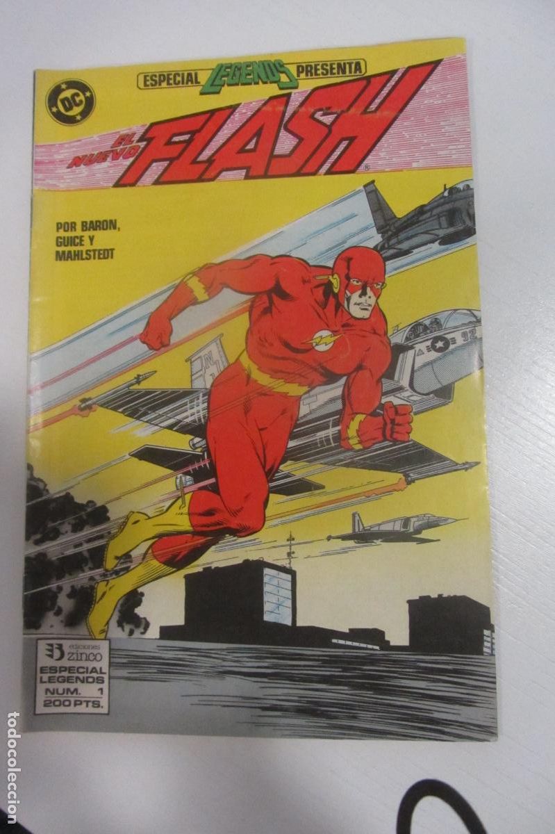 C&oacute;mics: EL NUEVO FLASH - ESPECIAL LEGENDS N&ordm; 1 - ZINCO ARX3