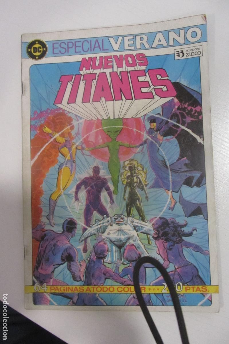 C&oacute;mics: NUEVOS TITANES / ESPECIAL VERANO - 1984 EDICIONES ZINCO ARX3