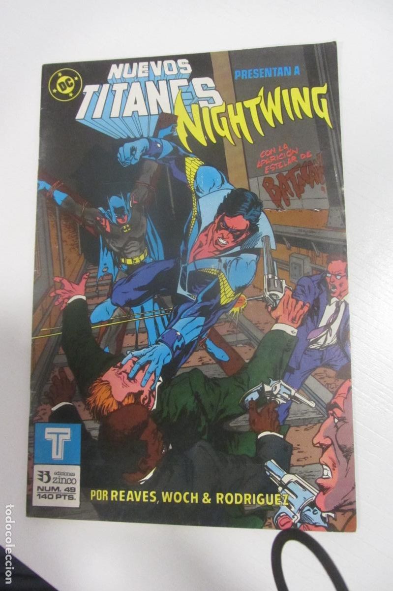C&oacute;mics: LOS NUEVOS TITANES . N&ordm; 49 . EDICIONES ZINCO ARX3