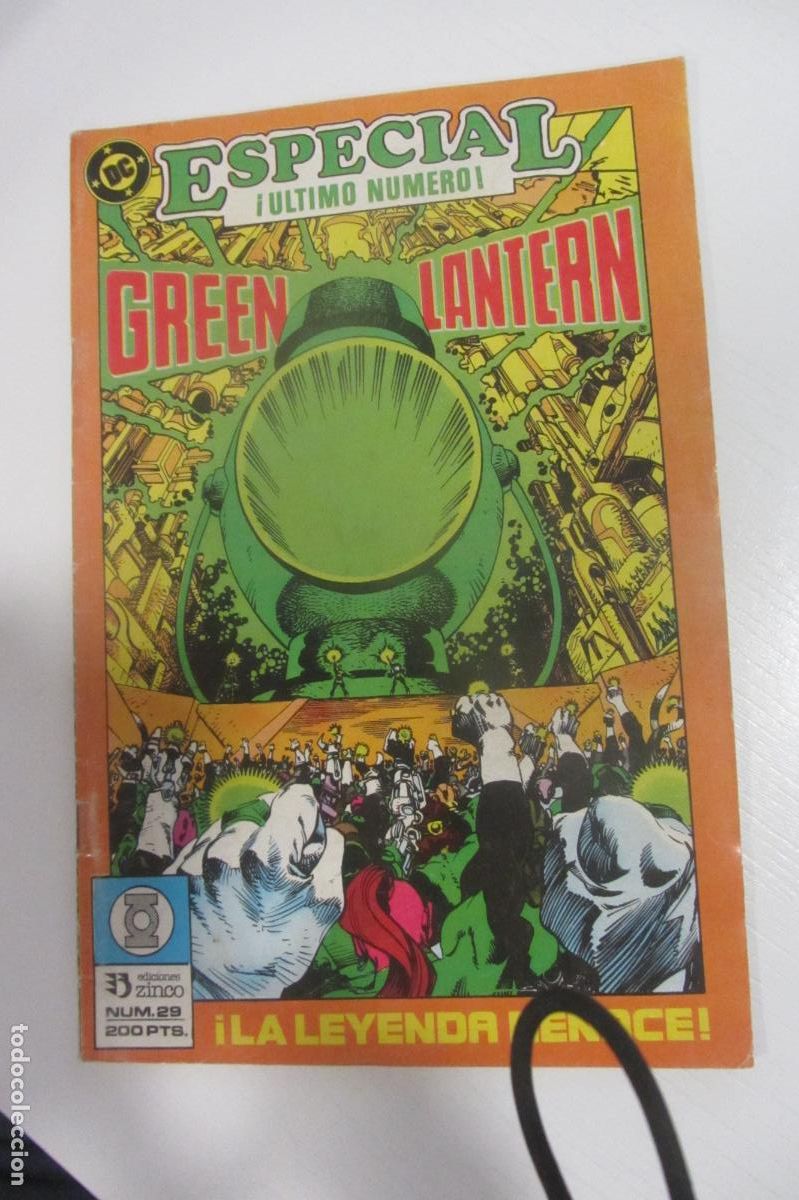 C&oacute;mics: GREEN LANTERN N&ordm; 29 ultimo ZINCO ARX3
