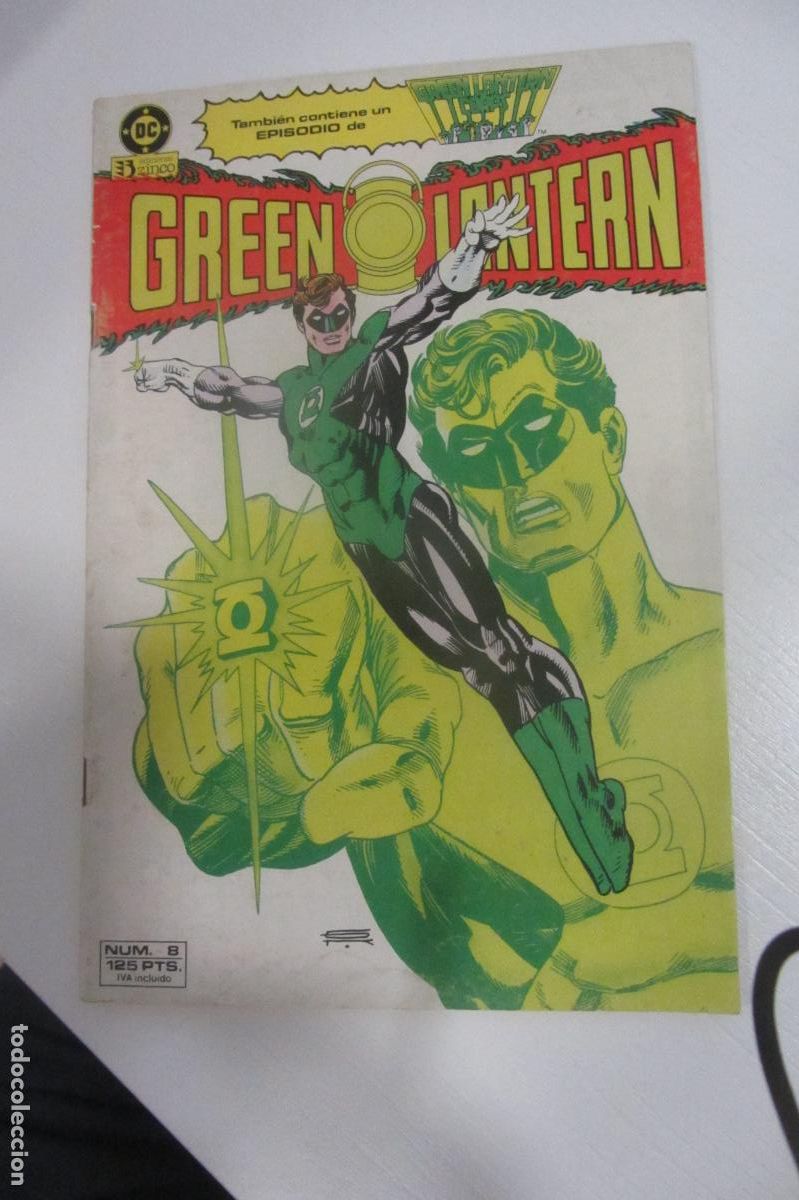 C&oacute;mics: GREEN LANTERN N&ordm; 8 CON PORTADA DE GIL KANE 1986 ZINCO ARX3