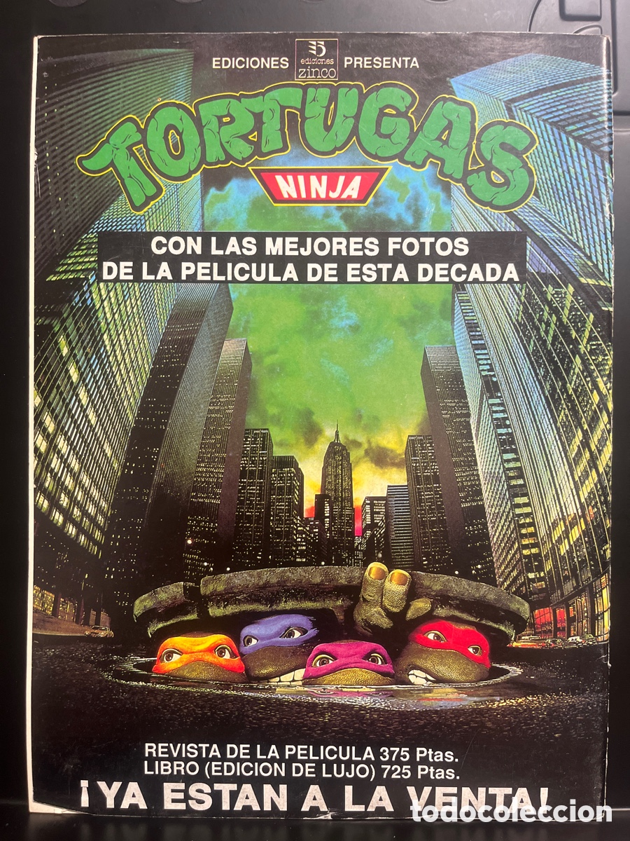 C&oacute;mics: C&Oacute;MICS SCENE N.2 ESPECIAL TORTUGAS NINJA ( 1990 ) - Foto 2