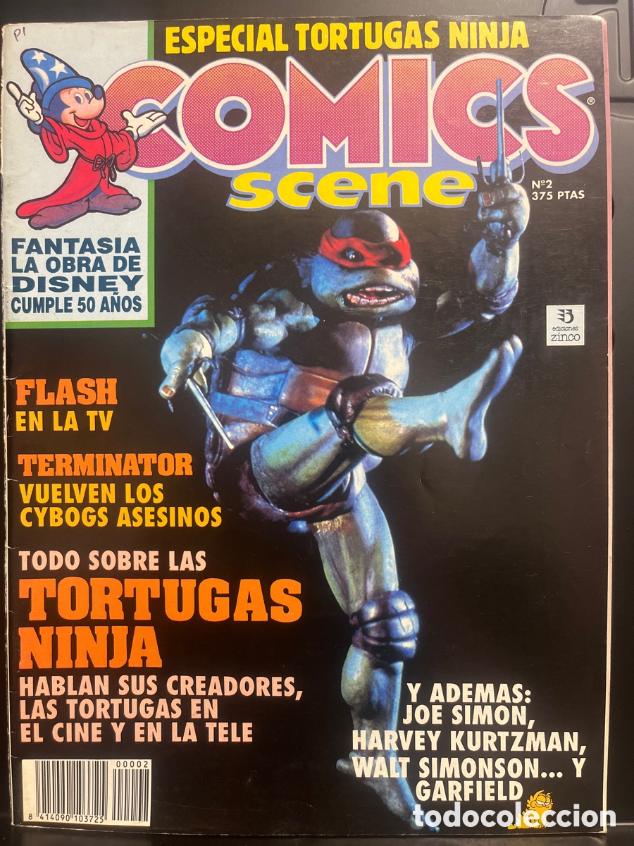 C&oacute;mics: C&Oacute;MICS SCENE N.2 ESPECIAL TORTUGAS NINJA ( 1990 ) - Foto 1