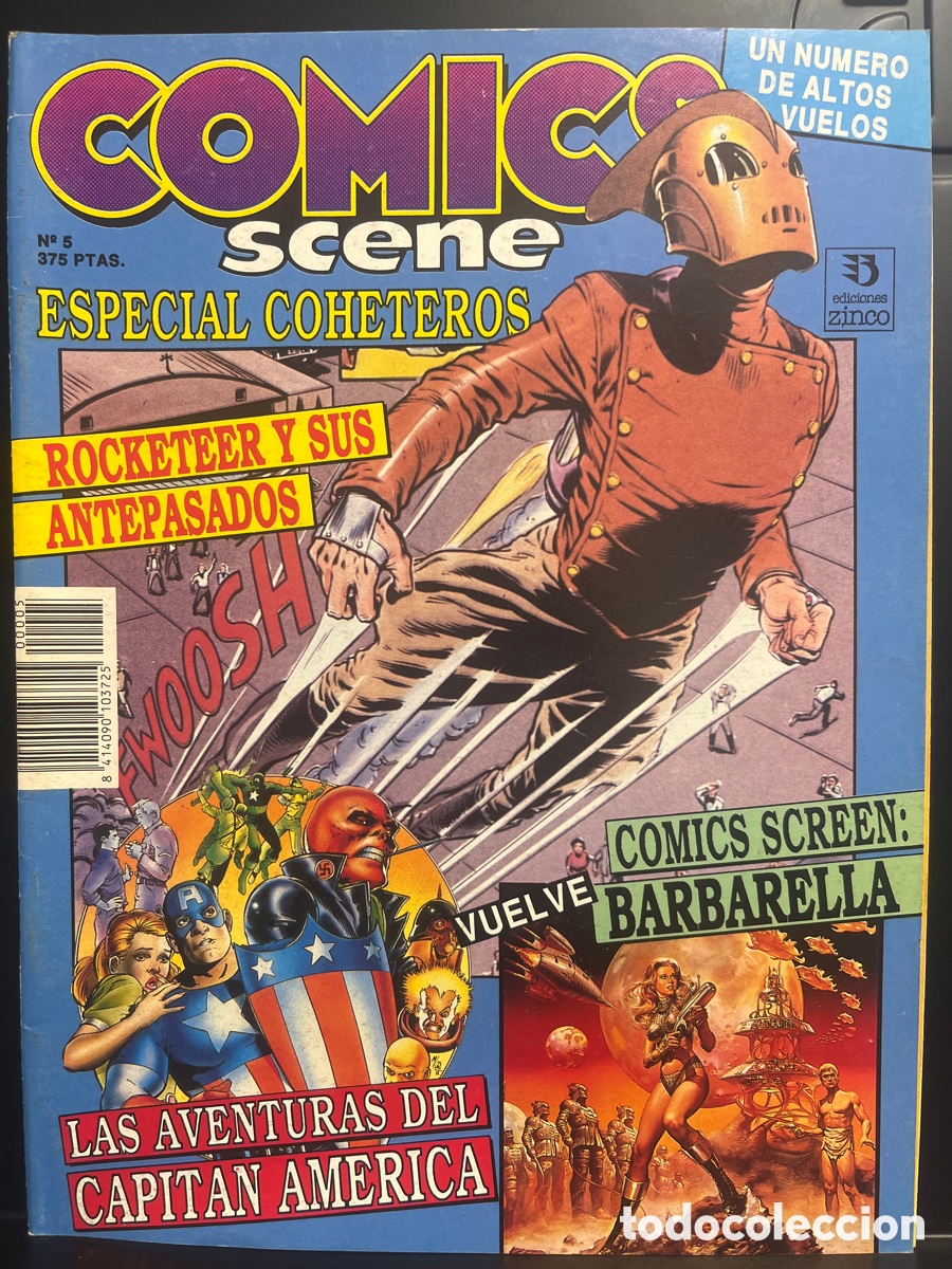 C&oacute;mics: C&Oacute;MICS SCENE N.5 ESPECIAL COHETEROS ( 1990 )
