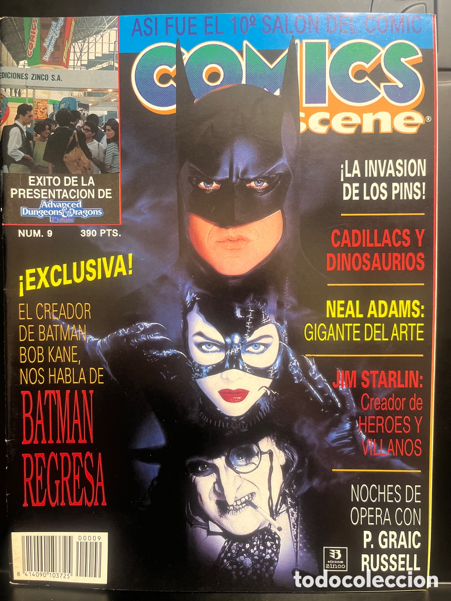 C&oacute;mics: C&Oacute;MICS SCENE N.9 AS&Iacute; FU&Eacute; EL 10 SAL&Oacute;N DEL C&Oacute;MIC ( 1990 )