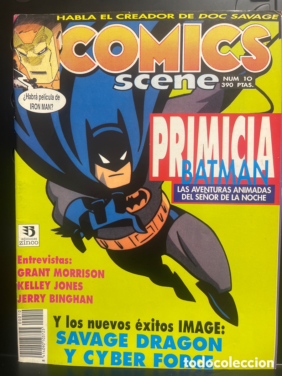 C&oacute;mics: C&Oacute;MICS SCENE N.10 HABLA EL CREADOR DE DOC SAVAGE ( 1990 )