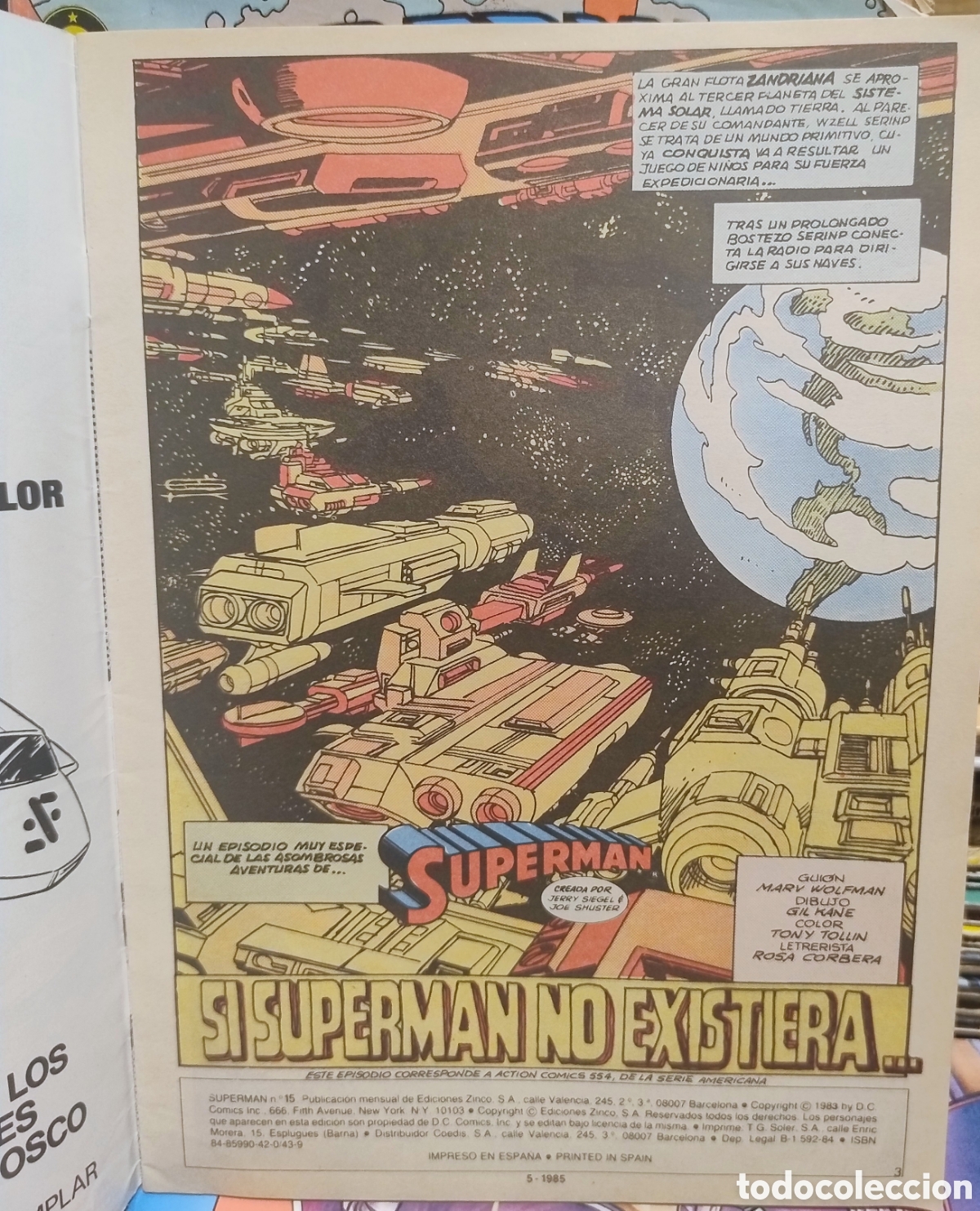 C&oacute;mics: Superman. N&uacute;mero 15. 1985 - Foto 2