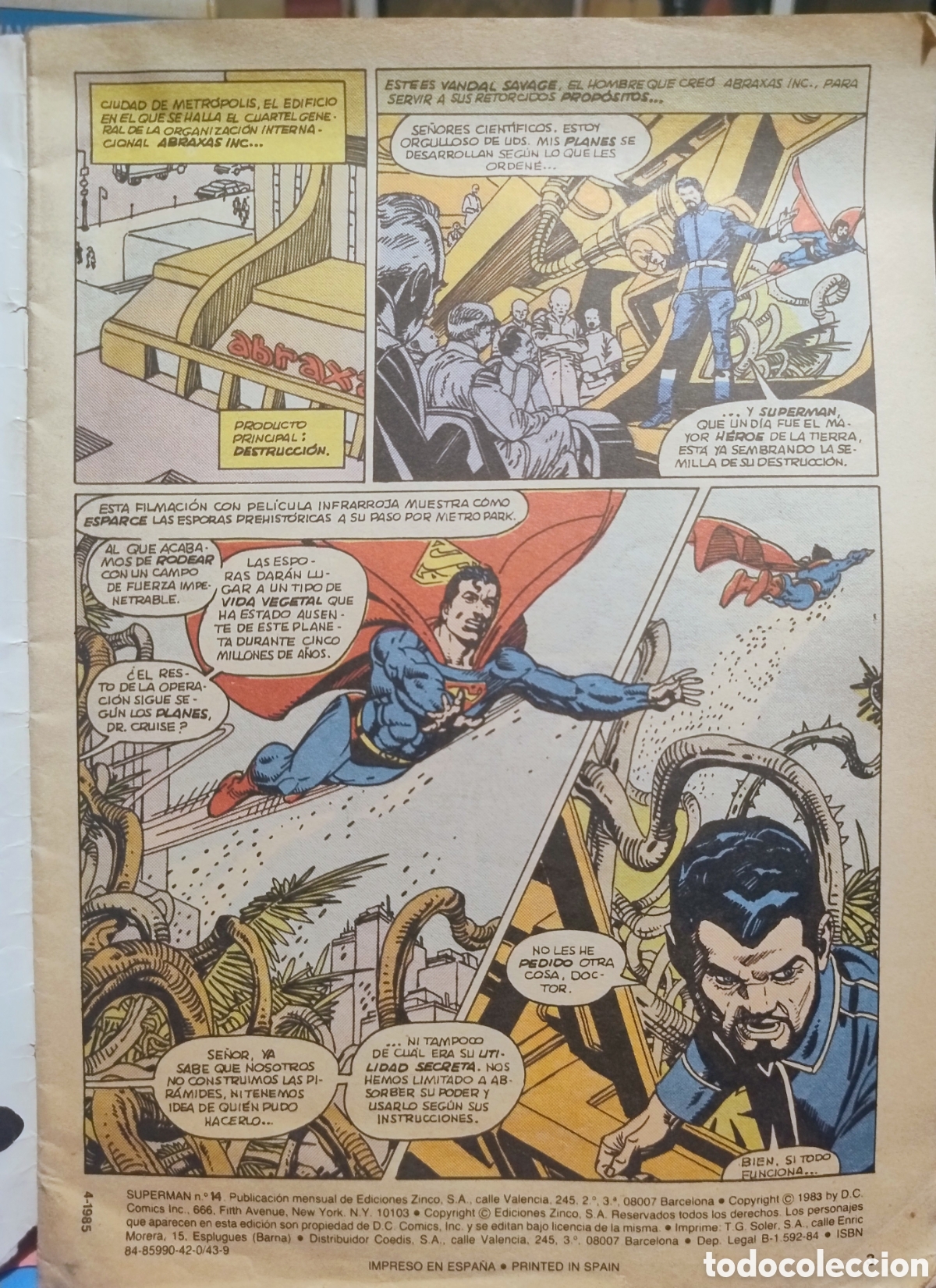 C&oacute;mics: Superman. N&uacute;mero 14.