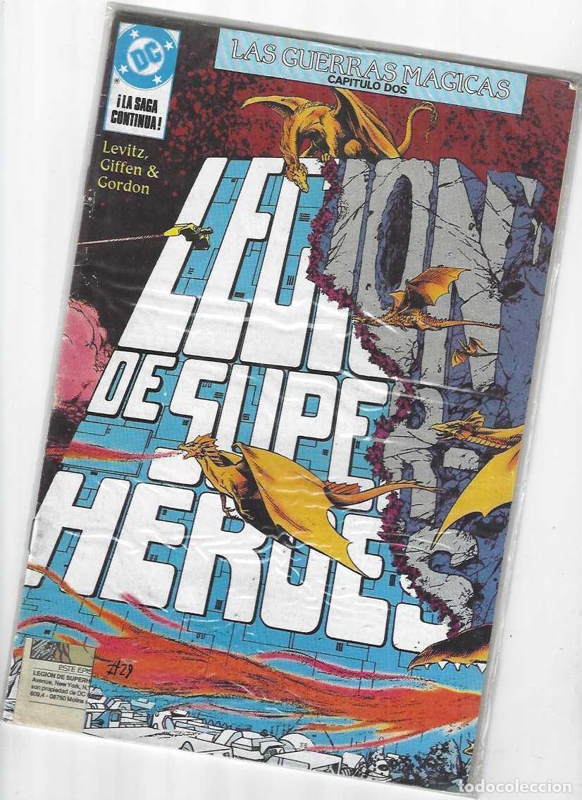 C&oacute;mics: LEGION DE SUPER HEROES N&ordm; 29 - GRAPA ZINCO - PORTADA RECORTADA - MIRAR FOTO