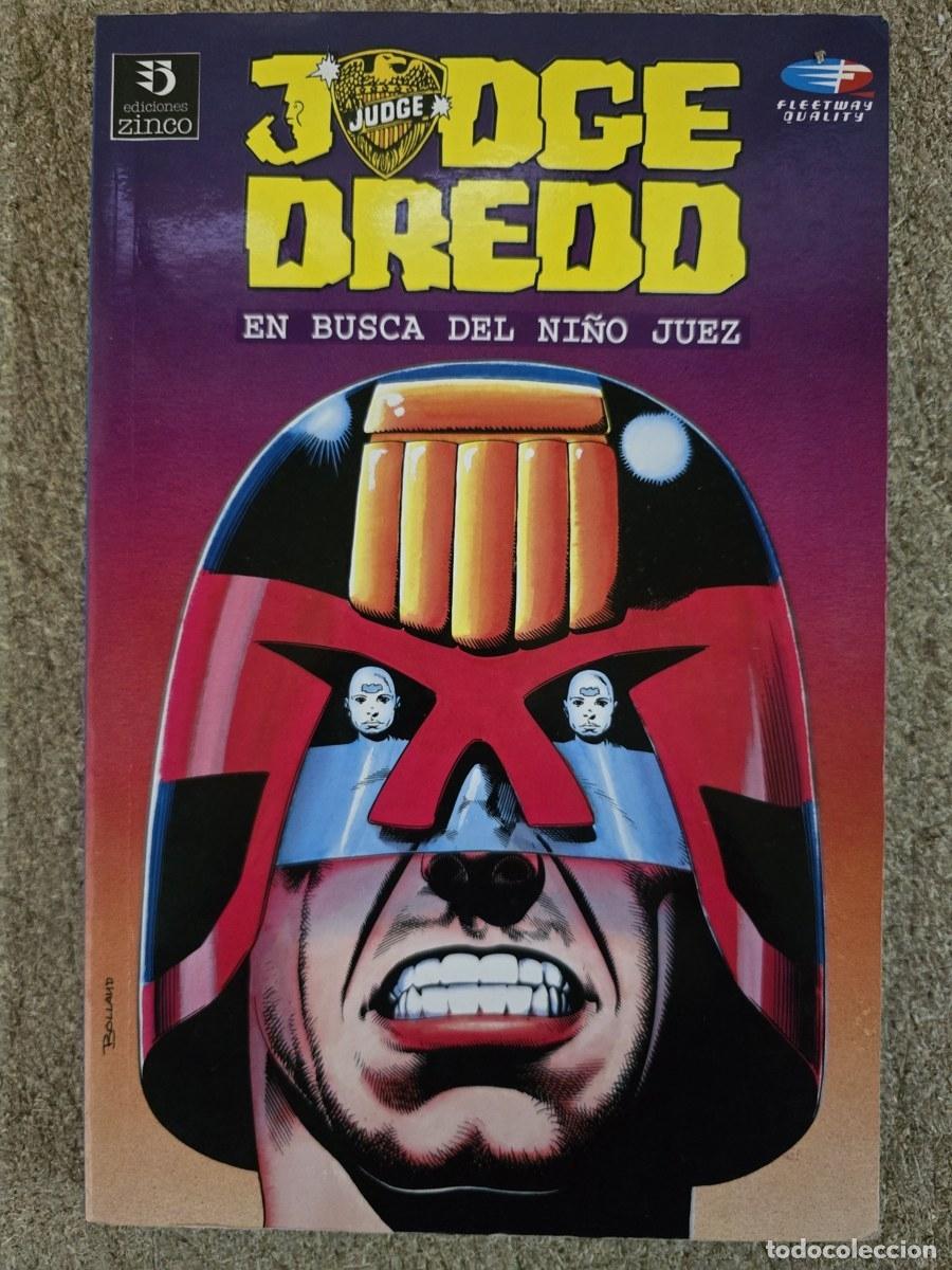 C&oacute;mics: Judge Dredd En busca del Ni&ntilde;o Juez.Zinco - Foto 1