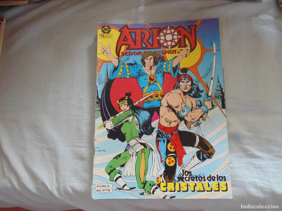 C&oacute;mics: Arion Se&ntilde;or de Atlantis. Vol-1 n&ordm; 3. 1985. DC / Zinco